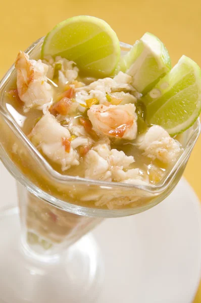 Lobster ceviche central american style nicaragua — Stock Photo, Image