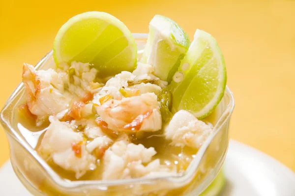 Lobster ceviche central american style nicaragua — Stock Photo, Image