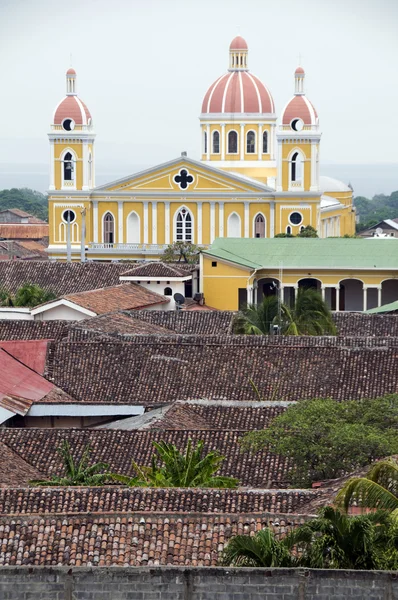 La cattedrale di granada nicaragua — Foto Stock