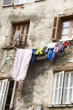 ortaçağ mimarisi asılı Çamaşırhane bastia corsica