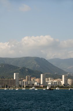Waterfront geliştirme ajaccio Korsika Fransa