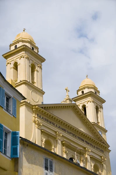 Iglesia de San Juan Bautista Bastia Córcega —  Fotos de Stock