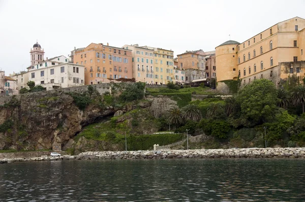 Citadel fästning och medeltida arkitektur bastia Korsika Frankrike — Stockfoto