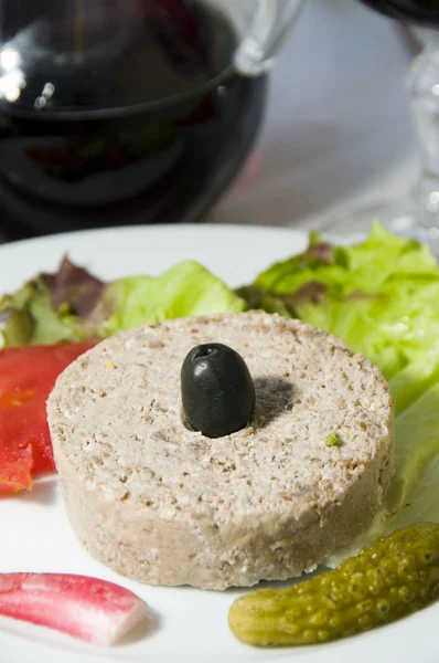 沙锅食品开胃科西嘉岛法国 — 图库照片