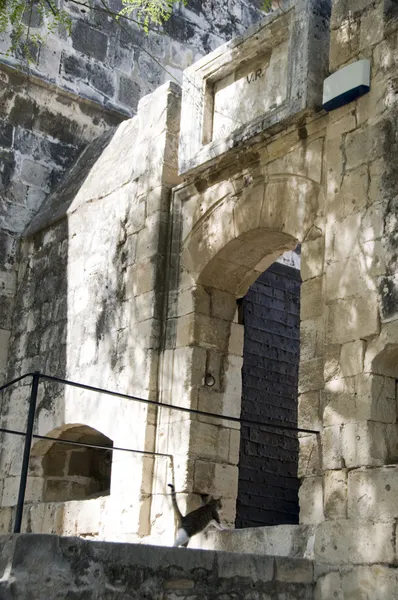 Entrada al castillo de limassol lemesos cyprus — Foto de Stock