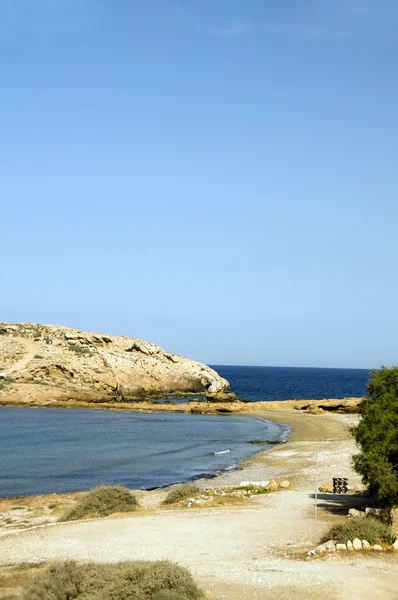 Koumbara beach IOS cyclades, Yunanistan — Stok fotoğraf