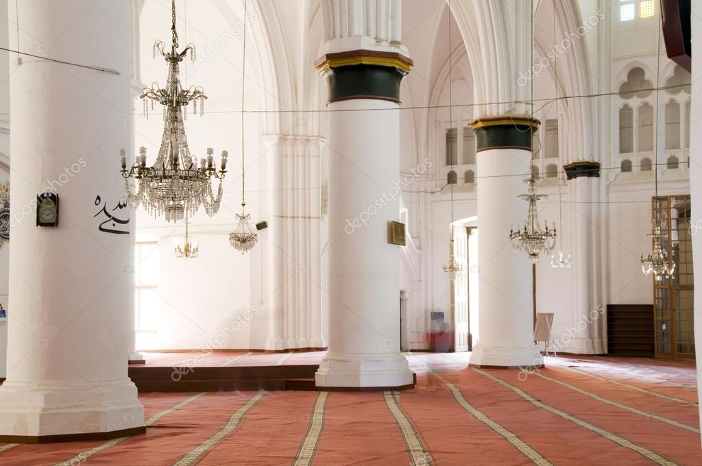 Interior selimiye mosque st. sophia cathedral lefkosia nicosia