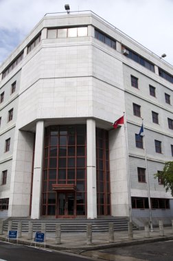 Polis Yönetim Binası İspanya Limanı, trinidad