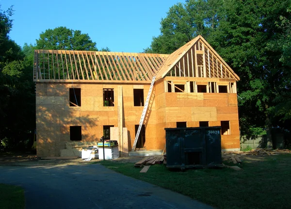 Huis in aanbouw — Stockfoto