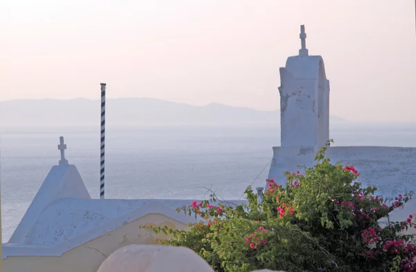 Church greek islands — Stock Photo, Image