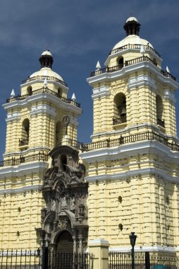 Iglesia san francisco Kilisesi ayrıntı lima peru