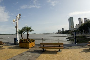 Malecón 2000 park Bulvarı guayaquil Ekvador