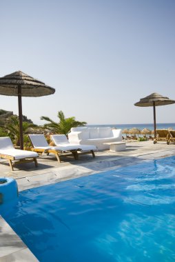 Yunan Adası Resort havuz