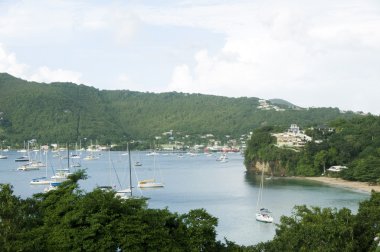 Port elizabeth liman Prenses margaret bequia st. vincent plaj