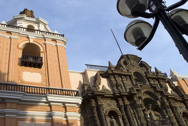 Basilica menor de nuestra senora de la merced de lima perú — Foto de Stock