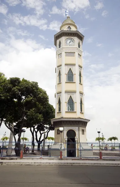 Věž s hodinami guayquil Ekvádor — Stock fotografie