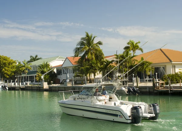 Canal florida keys — Stock Photo, Image