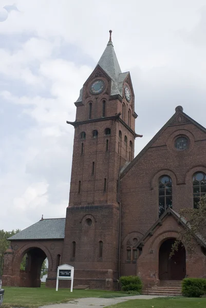 Primeira igreja congregacional st. albans vermont — Fotografia de Stock