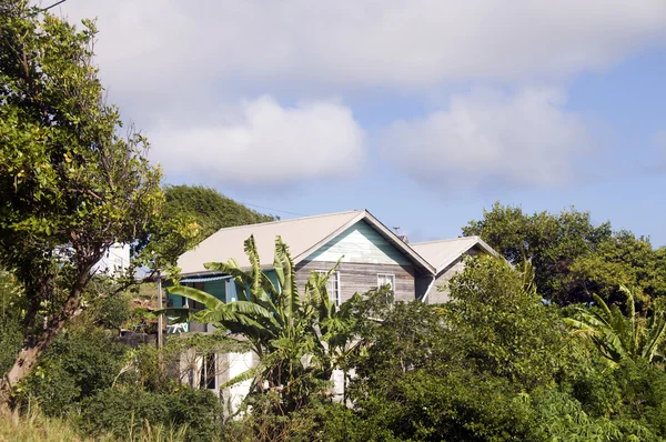 Typische Caribische stijl huis — Stockfoto