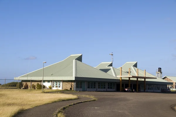 J.f. mitchell luchthaven bequia — Stockfoto