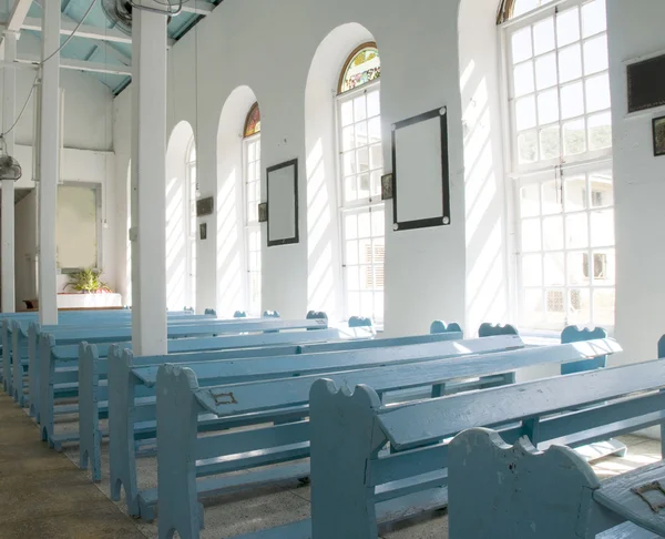 St. marys Anglicaanse kerk interieur — Stockfoto