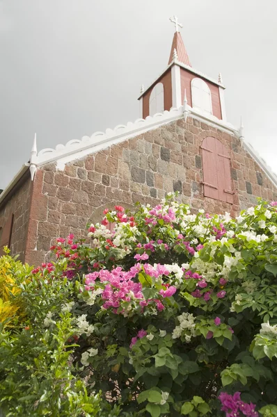 Wesleyan Holiness Church Saba Dutch Netherlands — Stock Photo, Image