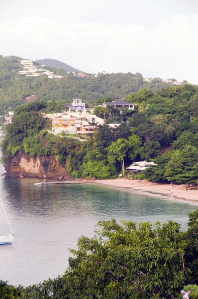 Prenses margaret bequia St vincent ve Grenadinler plaj — Stok fotoğraf