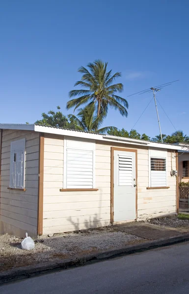 Typical house architecture Dover Beach St. Lawrence Gap Barbados — Stock Photo, Image