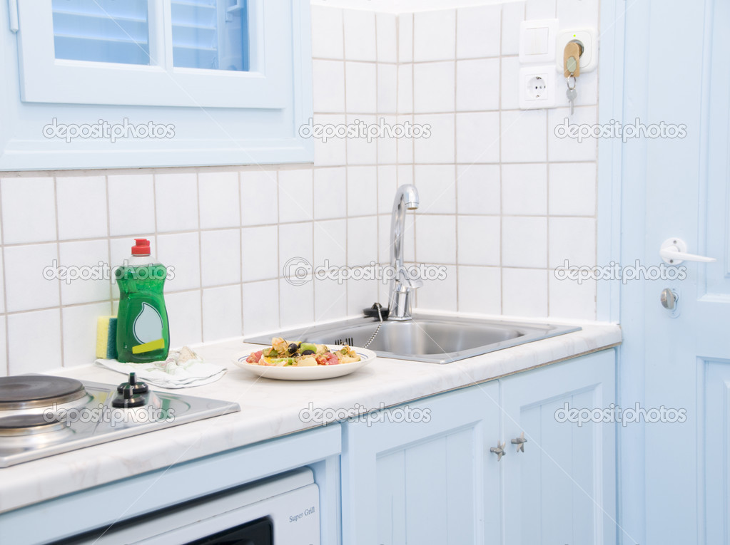 Sink in the kitchen