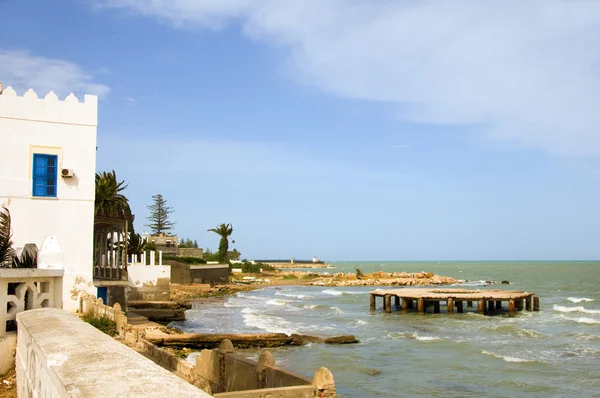 地中海海滩迦太基突尼斯非洲 — 图库照片