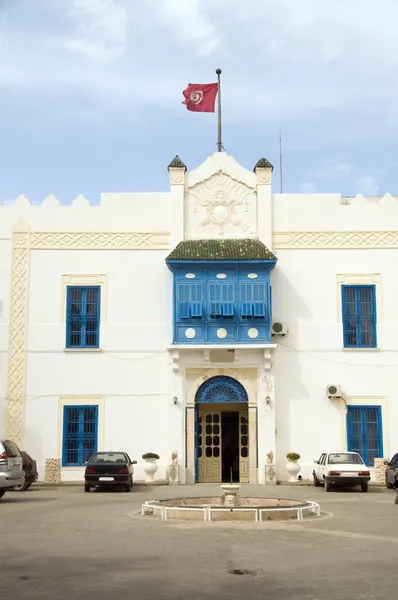 De Tunesische Academie van Wetenschappen, letteren en Kunsten Carthago hannibal tunis — Stockfoto