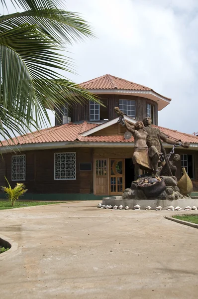 Kultur hus stora majs ön nicaragua — Stockfoto