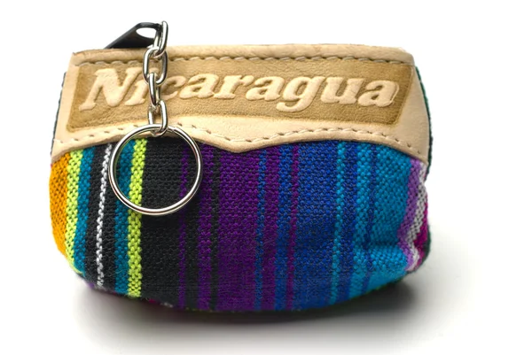 Souvenir change purse nicaragua — Stock Photo, Image