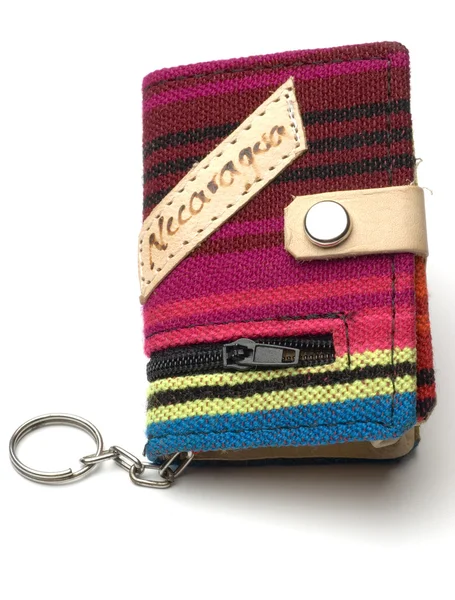 Souvenir change purse nicaragua — Stock Photo, Image