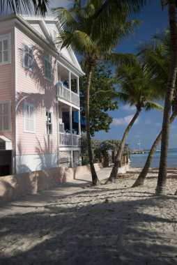 tipik ev ev mimarisi key west florida plaj