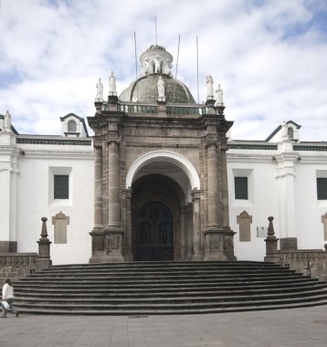plaza grande quito Ekvator üzerinde katedral Ulusal