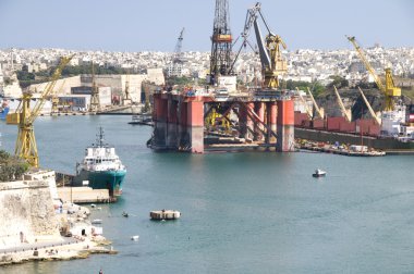 dere bin Fransız malta valletta liman