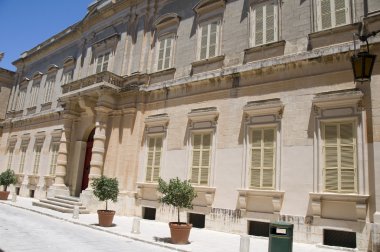 Malta mdina casa testaferrata Sarayı