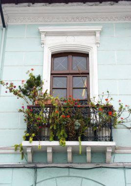 pencere balkon quito Ekvador