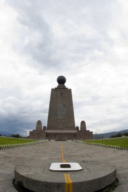 Batı ekvator hattı mitad del mundo Dünyanın ortası quito ekvator