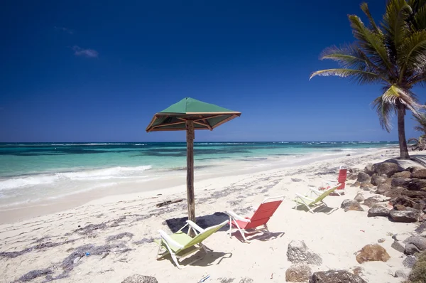 Playa sallie peachie playa maíz isla nicaragua — Foto de Stock