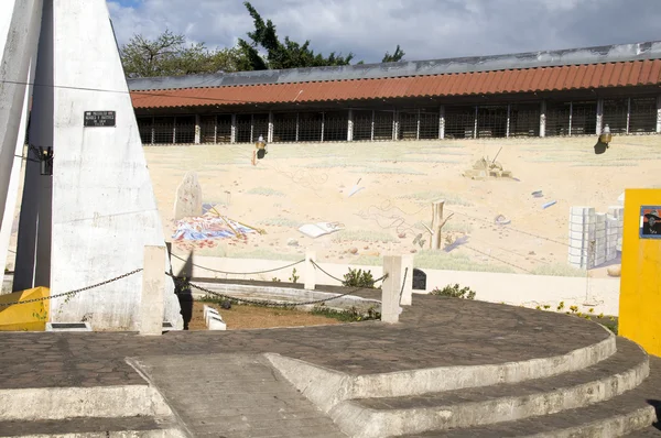 Mural Heroes and Martyrs park Leon Nicaragua — Stock Photo, Image