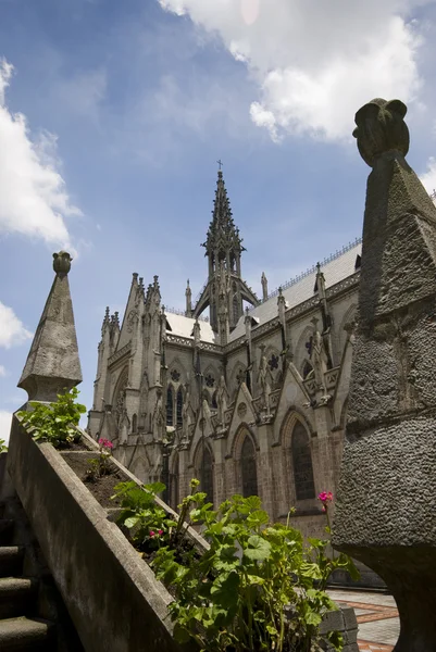 Basilica quito ecuador — стоковое фото