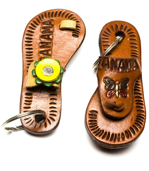 Key chain souvenir panama — Stock Photo, Image