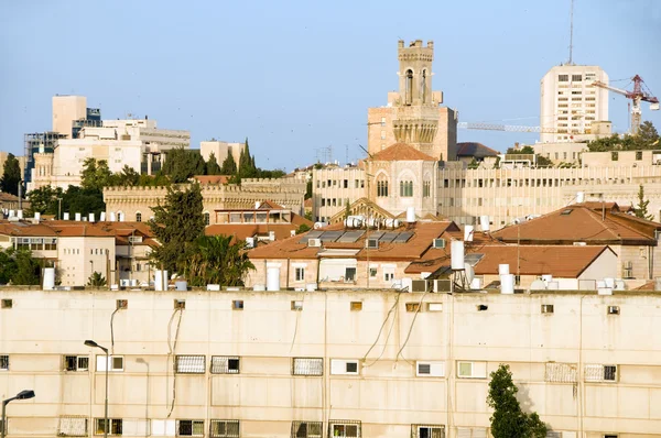 Vista sul tetto Gerusalemme Israele — Foto Stock