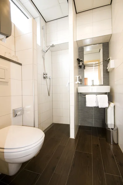 Modern otel banyo amsterdam Hollanda — Stok fotoğraf