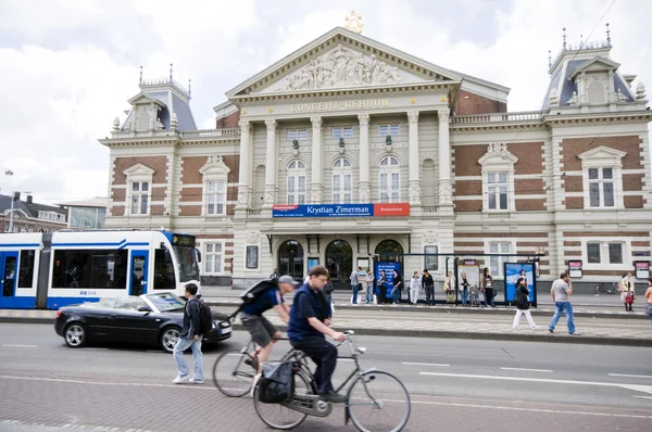 Het konsertgebouw amsterdam – stockfoto