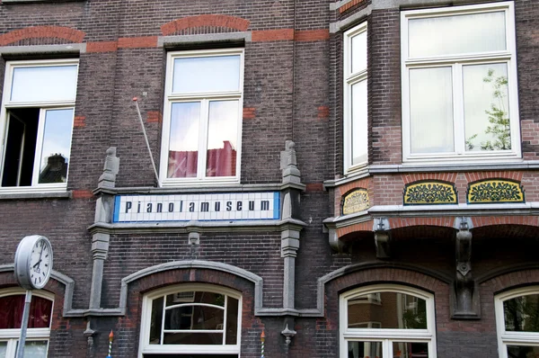 Redactionele pianola museum amsterdam Nederland — Stockfoto