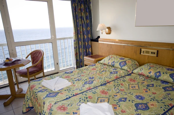 Seaview hotel kamer malta — Stockfoto