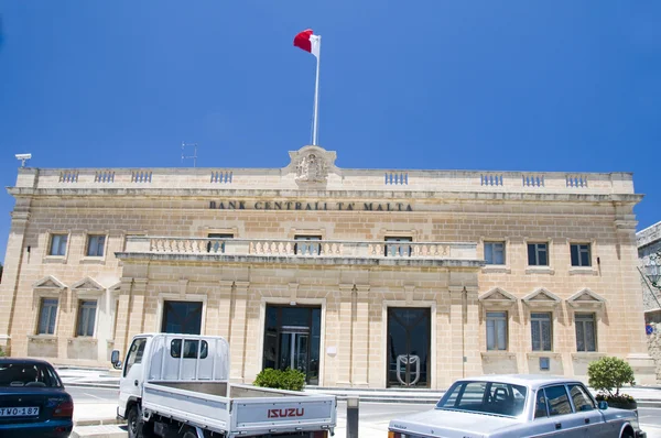 Banco central de malta valletta — Fotografia de Stock